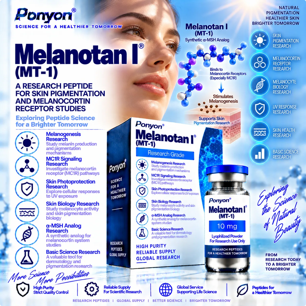 Melanotan I (Afamelanotide-related Peptide / MT-1)