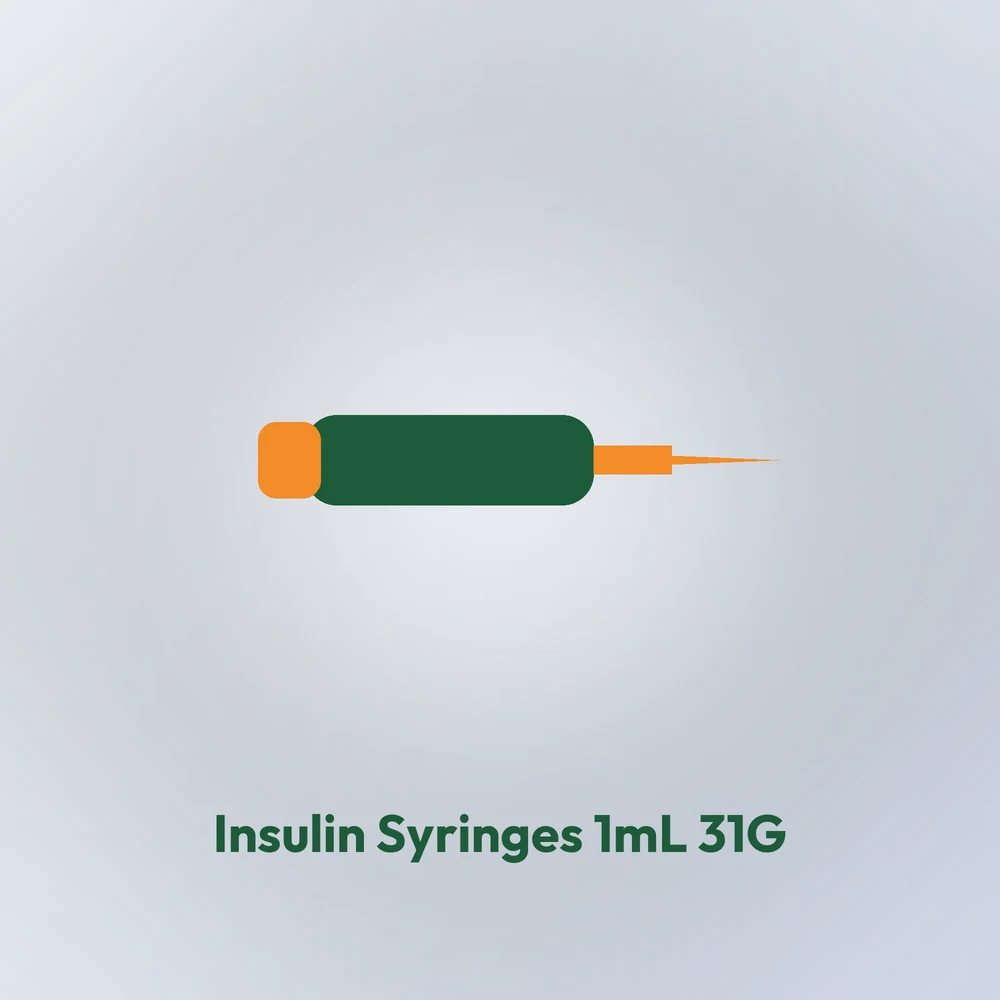 Insulin Syringes 1mL 31G