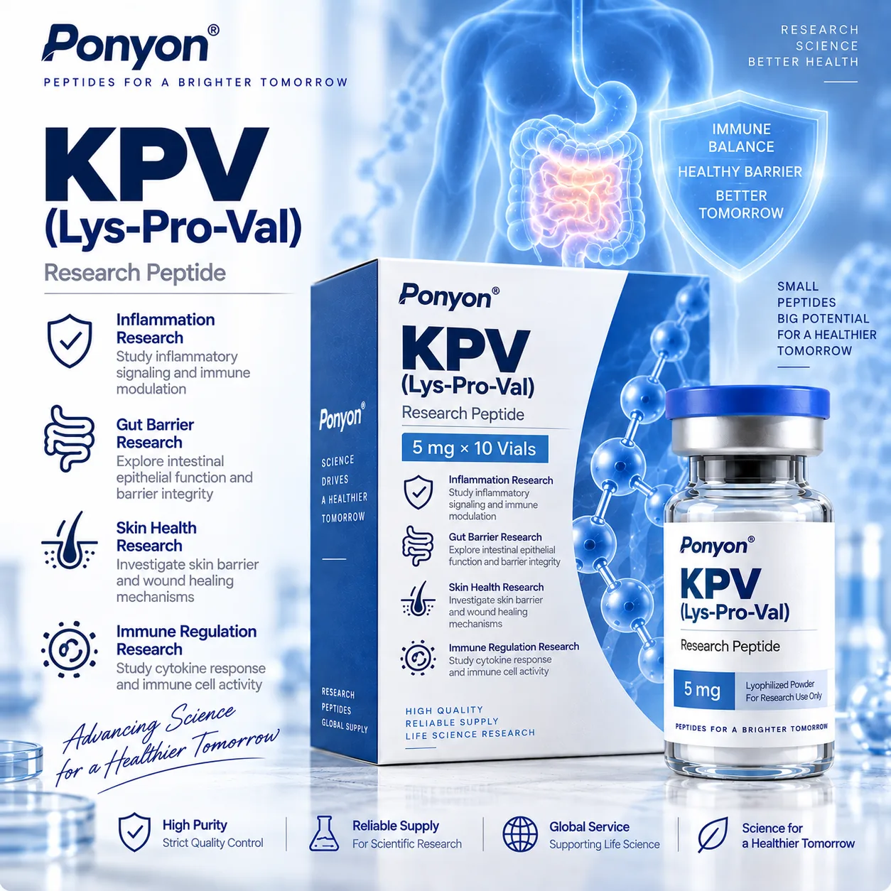 KPV (Lys-Pro-Val)
