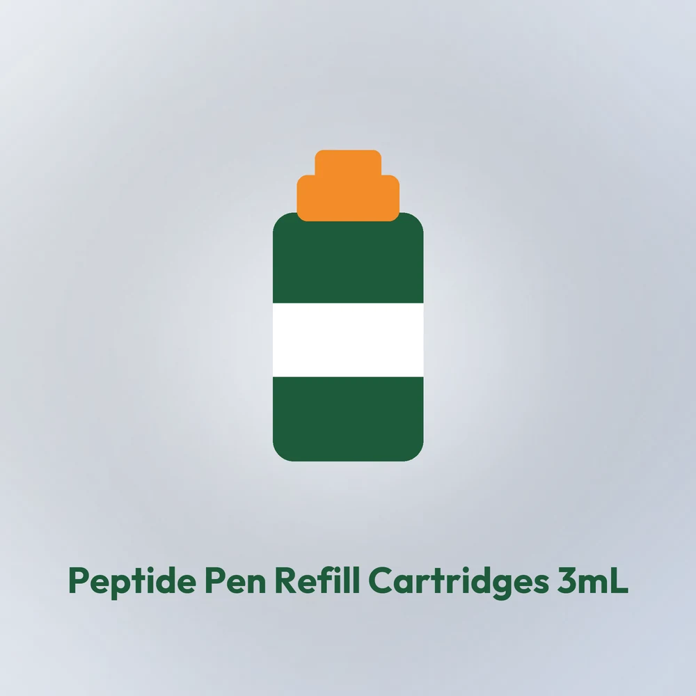 Peptide Pen Refill Cartridges 3mL